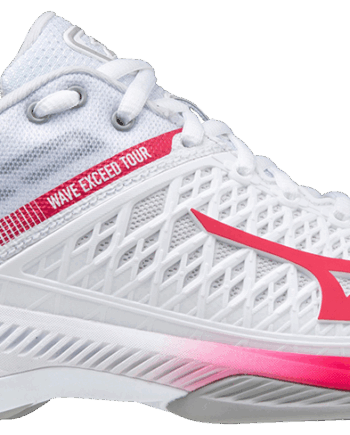 Mizuno Exceed Tour 4 AC Padelsko Hvid/Rød – Fantastisk Tilbud!