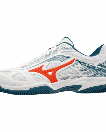 Mizuno Breakshot Padelsko – Hvid, Rød, Turkis Udsalg!