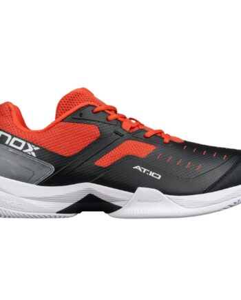 Nox AT10 Pro Padel Sko – Sort/Rød – Unisex Tilbud!