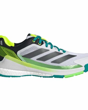 Adidas Crazyquick Boost Padel Sko – Hvid og Grøn Tilbud