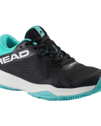 HEAD Motion Team Padel Ketcher - Sort/Teal Tilbud!