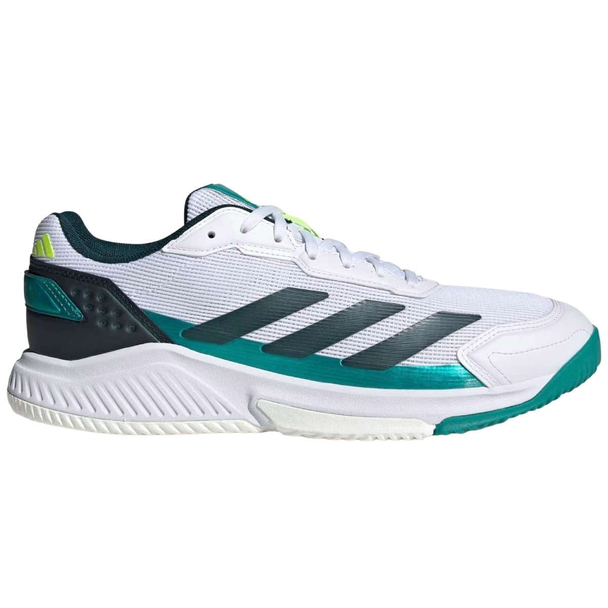 Hvid Adidas Courtquick Padel White Green - Adidas Padel  - 4067903938300